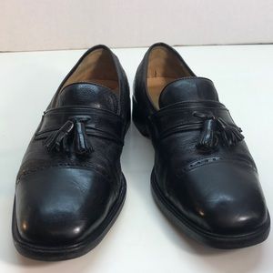 Pronto Uomo Black Tassel Shoes Size 11